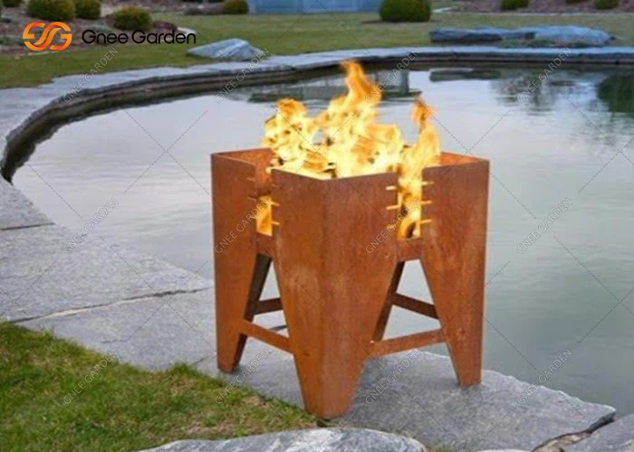 Artistic Corten Steel Bbq Artistic Corten Steel Bbq