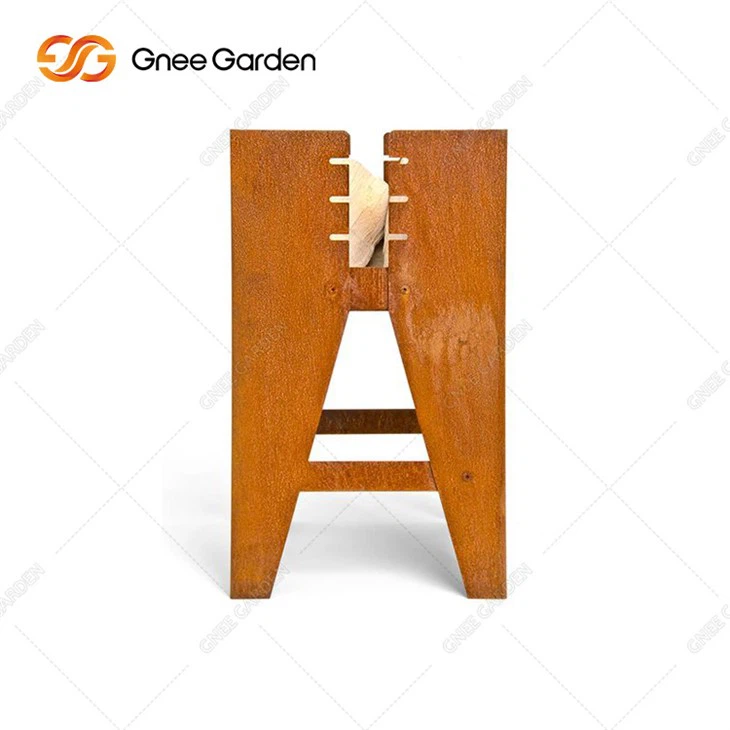 Umelecké grilovanie z Corten Steel