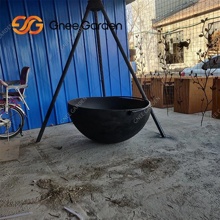 Bbq gril vonkajší gril na drevené uhlie Corten