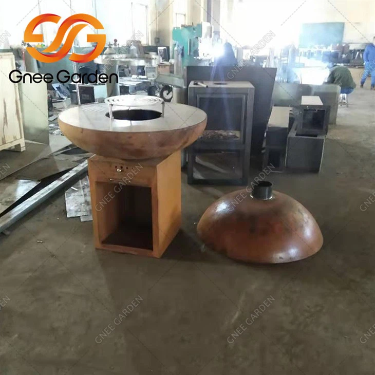 Gril na záhradný gril Corten Steel