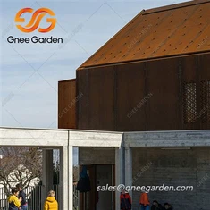 Fasádny obklad Cor-Ten