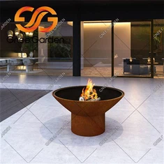 Corten Open Pit Bbq na varenie