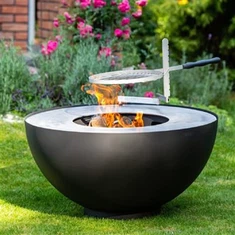 Corten Steel BBQ Outdoor Entertainment