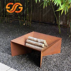 Ohnisko z Cortenovej ocele s najvyšším hodnotením