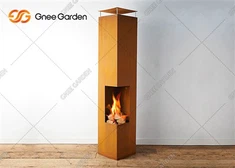 Dekorácia domu a záhrady Krb