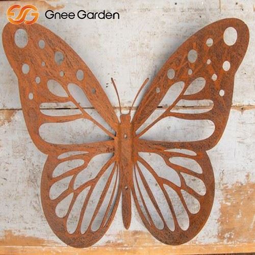 Corten Outdoor Garden Dekoratívny motýľ