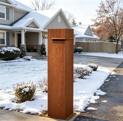 Výber poštovej schránky z Corten Steel: Materiály, dizajn a inštalácia