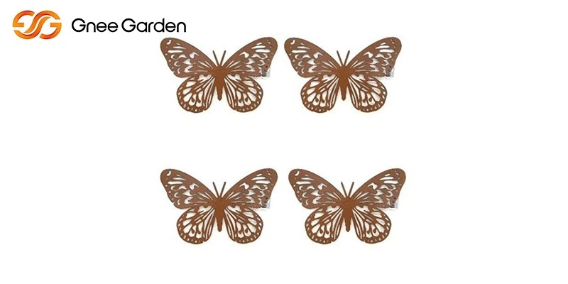 Butterfly Metal Garden Ornament Corten Butterfly Metal Garden Ornament Corten