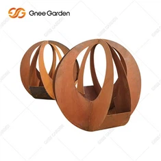 Krajina Corten Oceľový kvetináč Vlastný kvetináč